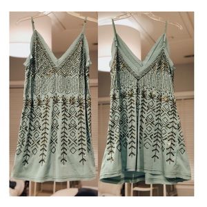 blue and gold sequin dress (adjustable pricing🥰)